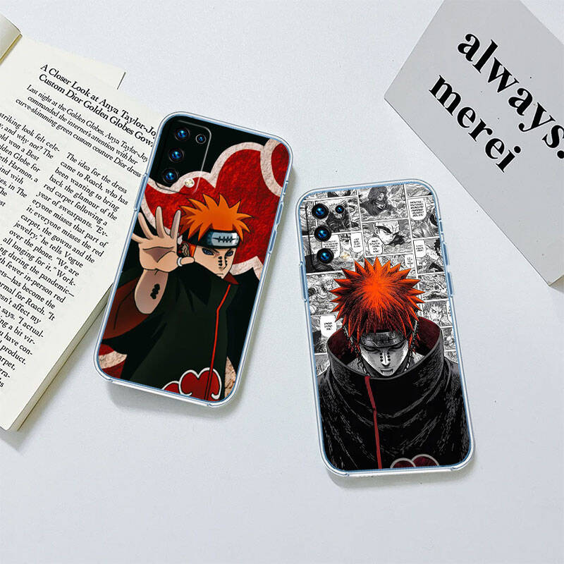MH5 Pain Akatsuki NARUTO Phone Case for Motorola Edge 20 30 S30 40 50 Fusion Lite Plus Pro Neo Ultra One Power Action Macro Hyper Vision Zoom