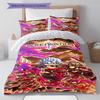 Brave Frontier Pattern Bedding Set Quilt Cover Pillowcase Home Decor Gift (1 * duvet cover + 2 * pillowcase, without core)