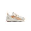 Li Ning Kids Sports Lifestyle Series Little Agan Trendy Low-Top Casual Shoes Kids Sneakers Off-White Orange YKAP148-82