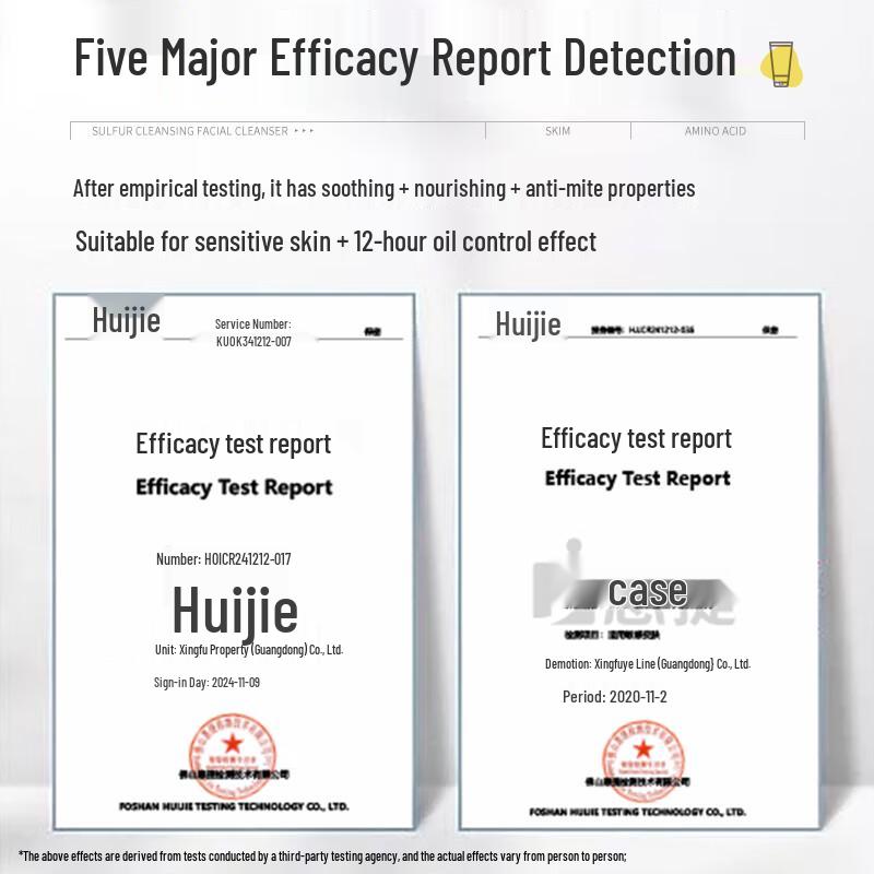 FIVERAMS Sulfur Acne & Oil Control Facial Cleanser