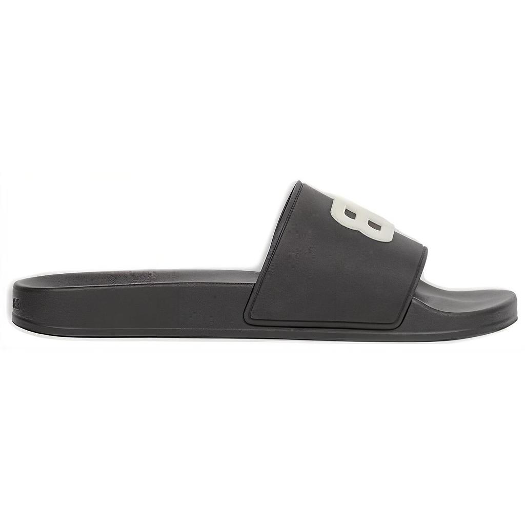 (WMNS) Balenciaga Pool Slides 'Black Glow' Women's 656434W1S861073