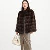 Sable fur coat Russian sable short coat thickened fur women's clothes stand-up collar farmer's new