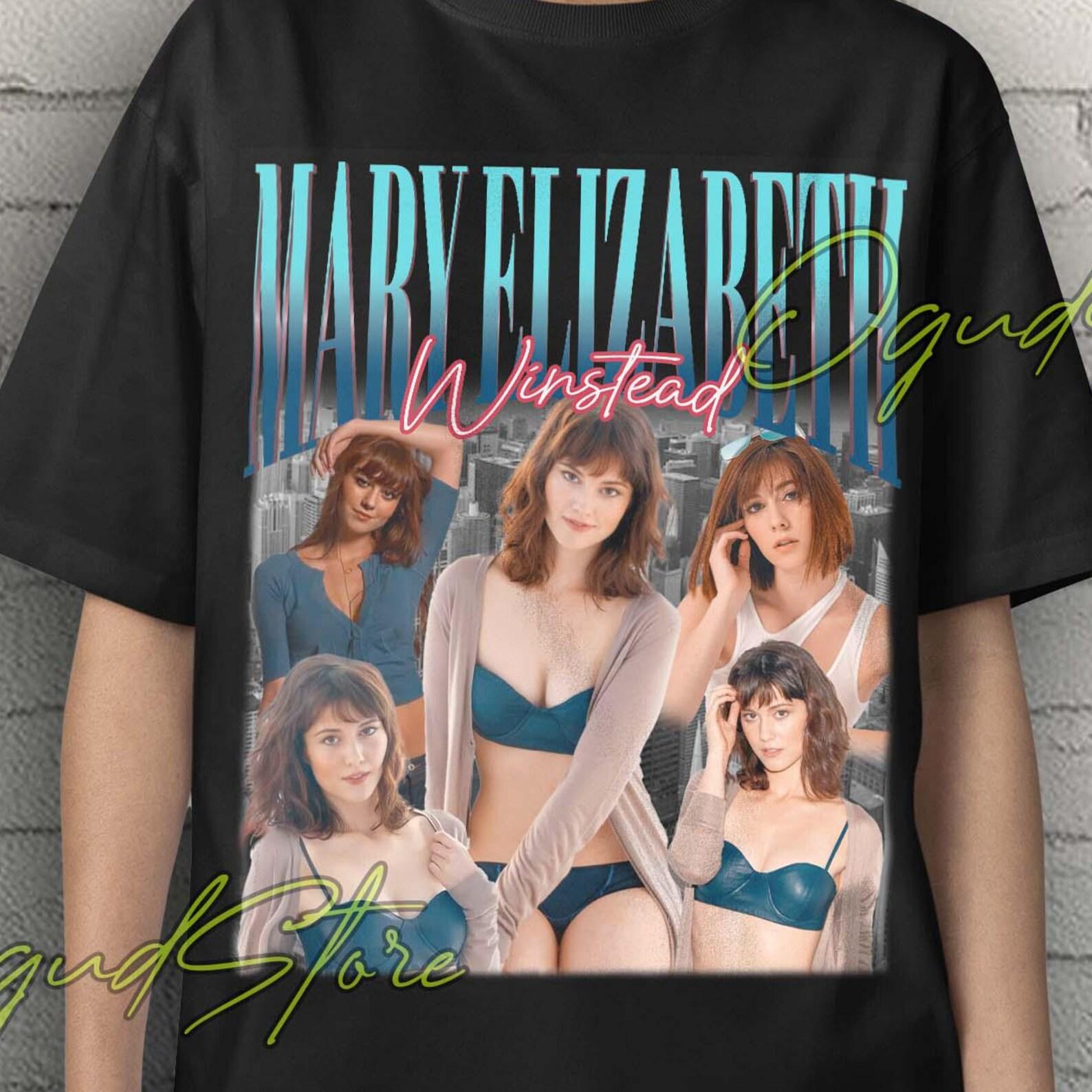Mary Elizabeth Winstead Tshirt, Mary Elizabeth Shirt, Mary Elizabeth Retro Tshirt, Mary Elizabeth Tees, Mary Elizabeth Clothing Sweater 3XL