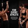 2PCS Reinforced Stitching Lifting Straps Cotton Wrist Wraps  Rowing Workouts