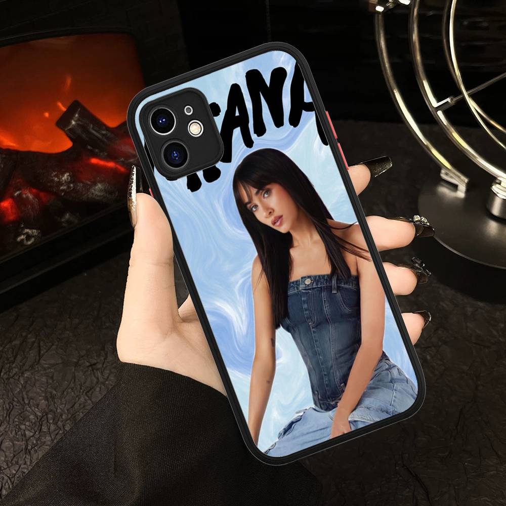 

Spanish Singer Aitana Ocana Silicone Case For IPhone 16 15 14 13 12 11 Pro Max Plus X XS MAX Shockproof Matte Cover iphone 11pro max