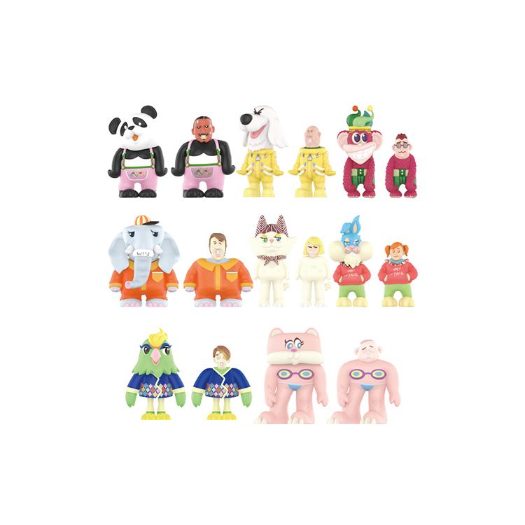 New POP MART CoolrainLABO Doll Collection Mystery Boxes Single Mystery Box/Full Box 8 Pcs 210900328