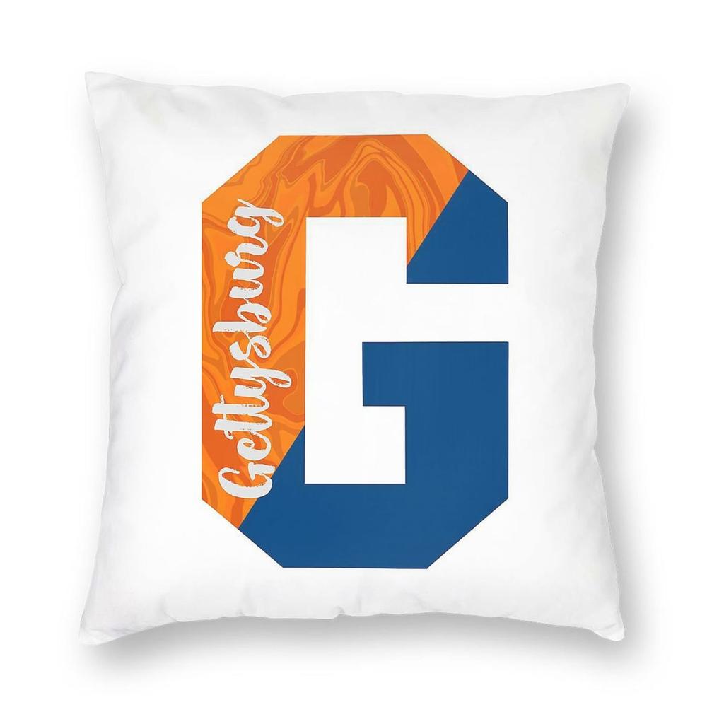 Gettysburg College Split Square Pillowcase Polyester Linen Velvet Creative Zip Decor Throw Pillow Case Home
