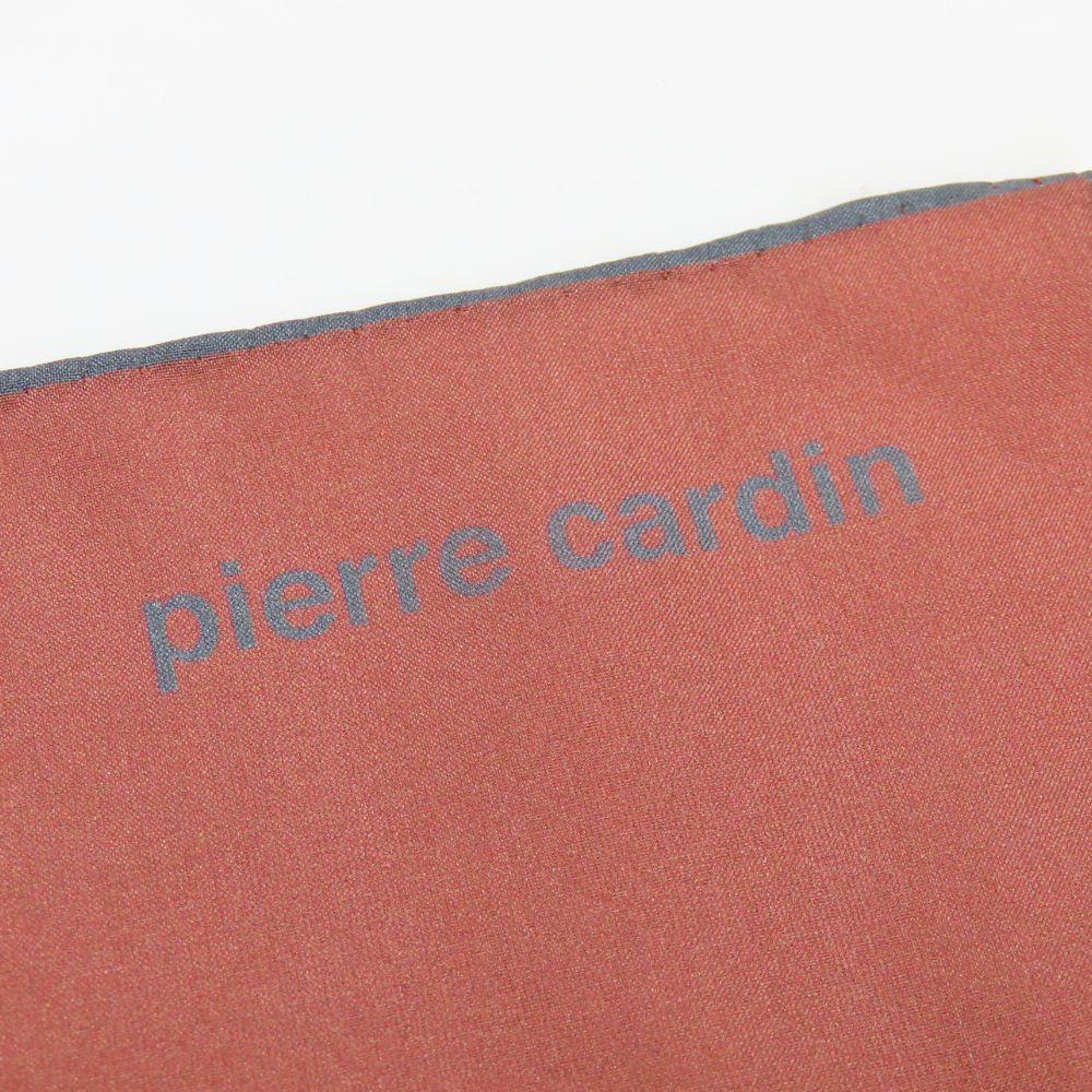 Used Pierre Cardin handkerchief silk Dark marks brown multicolor Fashionable