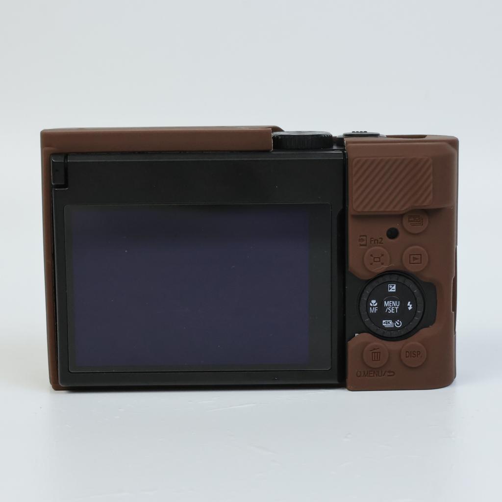 Capa de Silicone para Panasonic Lumix DMC-ZS99/TZ99 Capa Protetora Portátil Resistente a Choques Manga para Câmera
