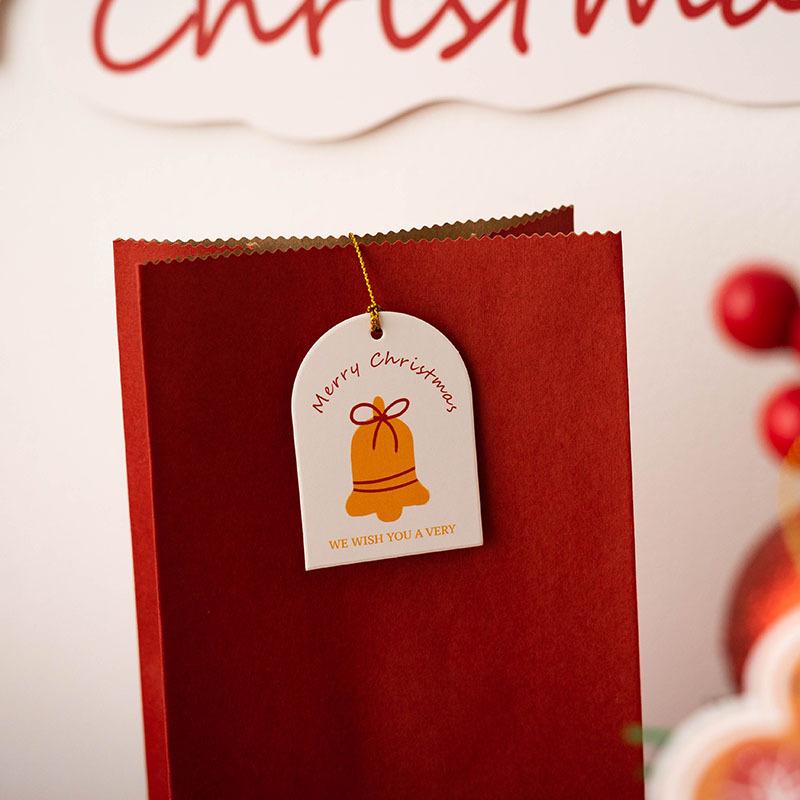 Christmas Tree Layout Atmosphere Decoration Card Christmas Day Hanging Card Exquisite Children'S Gift Packaging Box Hang Tag Message Card