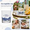 Vodka 30th Anniversary Commemorative Glass Tumbler 1996 2026 Edition Crystal Clear Durable Drinkware for Spirits and Cocktails