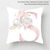 45X45Cm Pink Letter Cushion Pillowcase Decorative Sofa 40X40Cm Pillow Cases Autumn Decoration