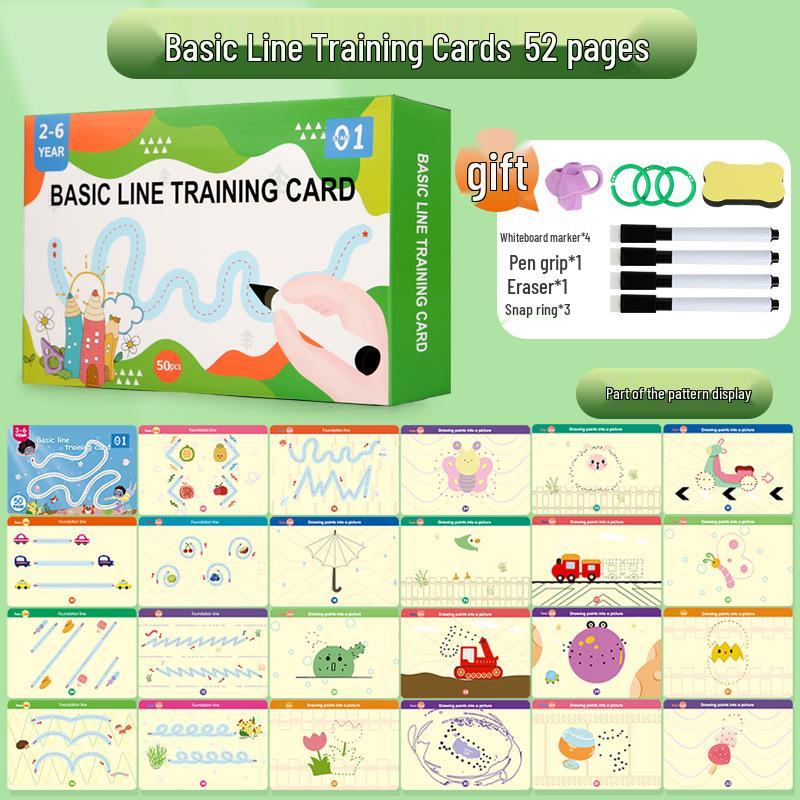 

Многоразовые карточки для практики чисел и письма для детей: Веселое обучение контролю ручки и концентрации