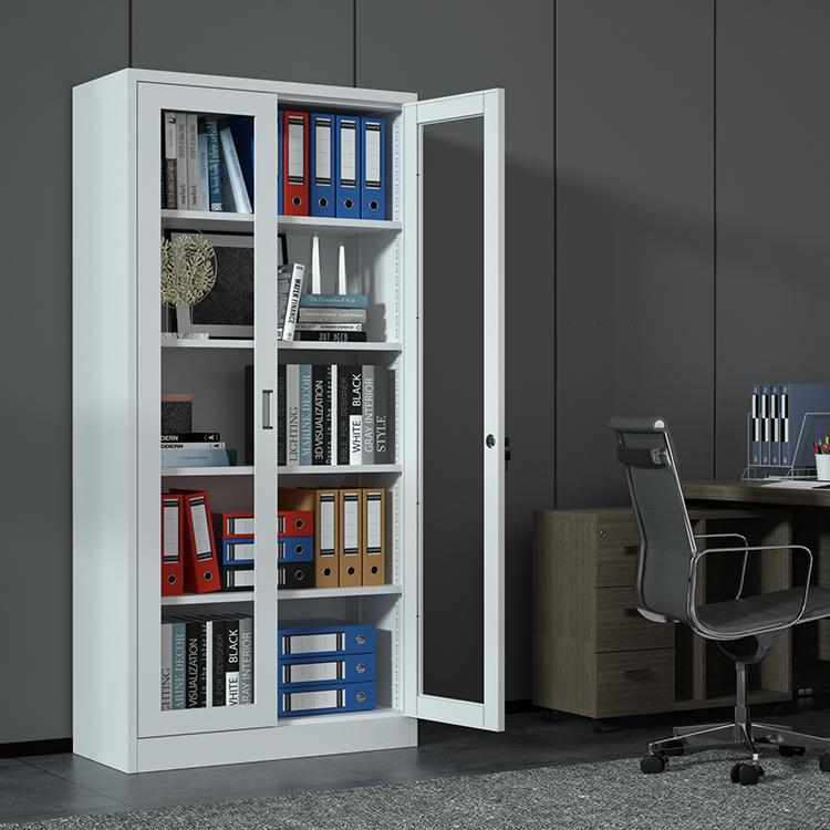 Locking Steel Filing Cabinet with Drawers for Financial Data and Vouchers