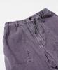 FRIZMWORKS Corduroy Banding Wide Fatigue Pants _ Red Bean