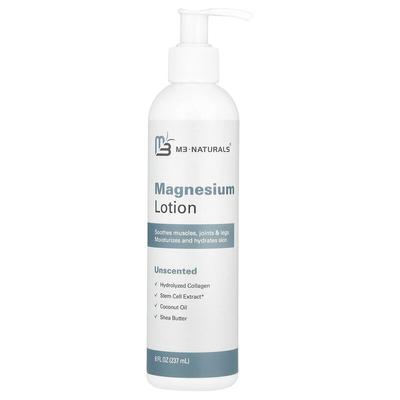 Magnesium Lotion, Unscented, 8 Fl Oz (237 Ml)
