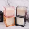 Four-color Small Square Cup Scented Candle Soy Wax Candle Lamp Souvenir Home