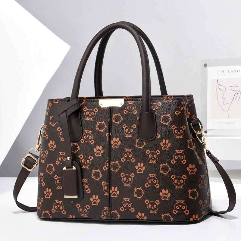 Modische Große Damen Handtasche Herbst/Winter Neuer Stil Elegante Koreanische Trendige Schulter- und Crossbody-Tasche Vielseitige Damen Tote Tasche
