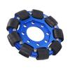 Omni Wheel 4in Omnidirectional Aluminium Alloy Hub Component Part for Robot Toy DIY