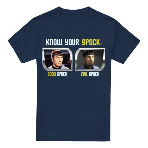 STAR TREK Men's Know Your Spock T-Shirt