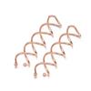 10Pcs/Lot 5cm Metal Spiral Hair Pin Ladies Girl For Women Hair Twist Braiders Bridal Hairpin DIY Headwear Sunmmer Accessories