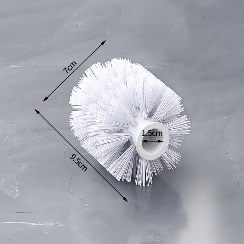 Uniwersalna główka zapasowa do szczotki toaletowej