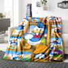 Donald Duck Adventures Blanket Soft Throw Blanket For Home Bedroom Bed Sofa Travel Office Solid Christmas Blanket