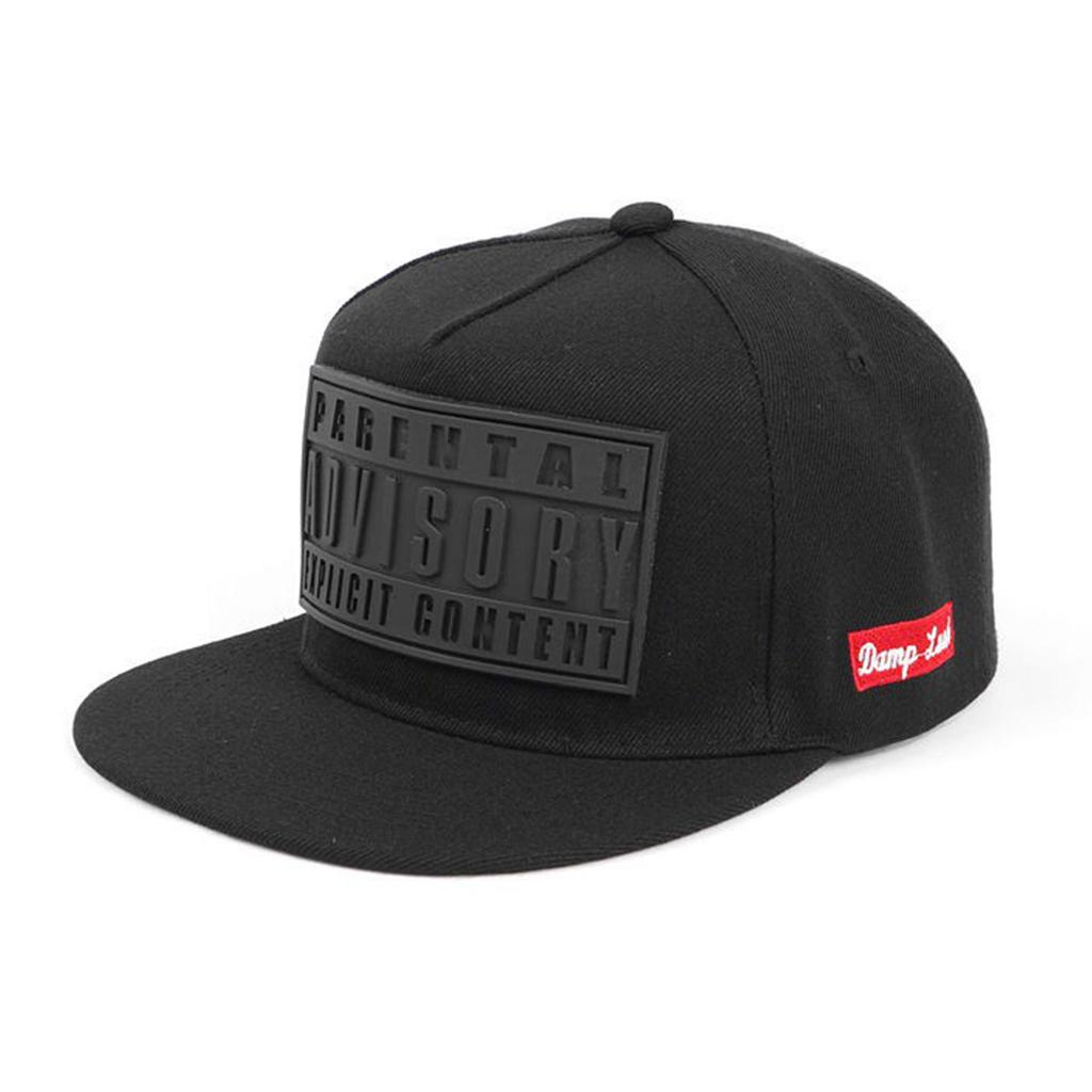 Chic Snapback Baseball Cap: Parental Explicit Content Embroidery, Stylish Korean Design for Men & Women