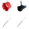 For Irobot Roomba Cleaning Robot Accessories Main And Side Brush Wheel Baffle For Cleaning Robots Home Use Durable Silicone