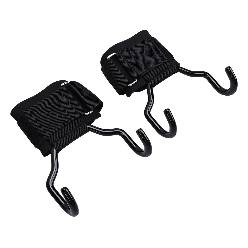1 Pair Weight Lifting Hooks Adjustable Men Women Wrist Strap Multi Functional for Gym Pull Ups Deadlifts Strength