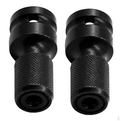 2x 1/2" čtvercový na 1/4" šestihranný adaptér se zásuvkou převodníku Chuck