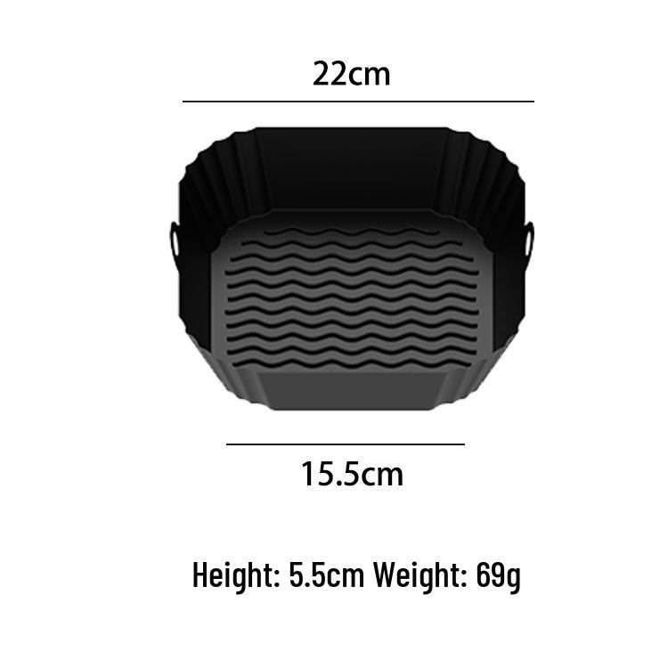 Silicone Air Fryer Liner Pad: Heat-Resistant, Food-Grade Baking Mat