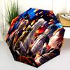 Genshin Impact Artbook Nature Folding Umbrella Travel 8 Paraphenoid Bones Umbrella Umbrella Three Folds