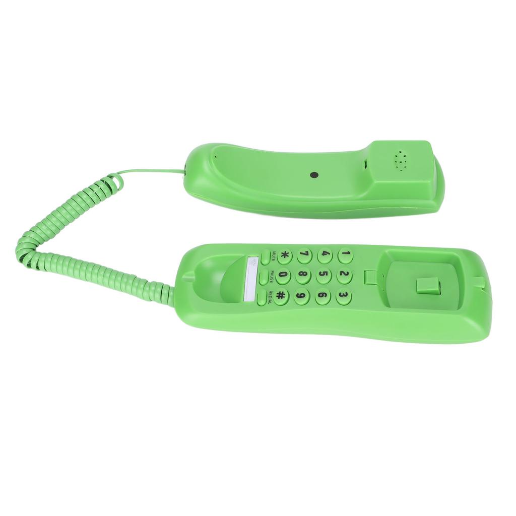 KXT628 Hotel Telephone Wall Desktop Corded Phone with Mute Pause Redial Function for Office Home Hotel