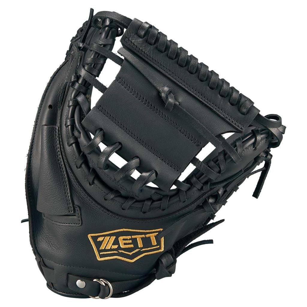 ZETT Litex Catch Black BSCB56912L Baseball/Softball Mitt, Right-Handed Throw, (1900),