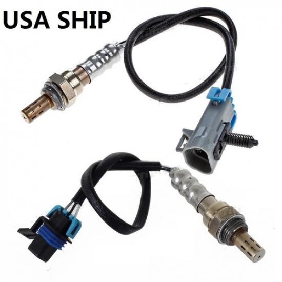 2pcs Upstream Downstream O2 Oxygen Sensor For 2004 2005 Chevy Colorado 2.8L 3.5L