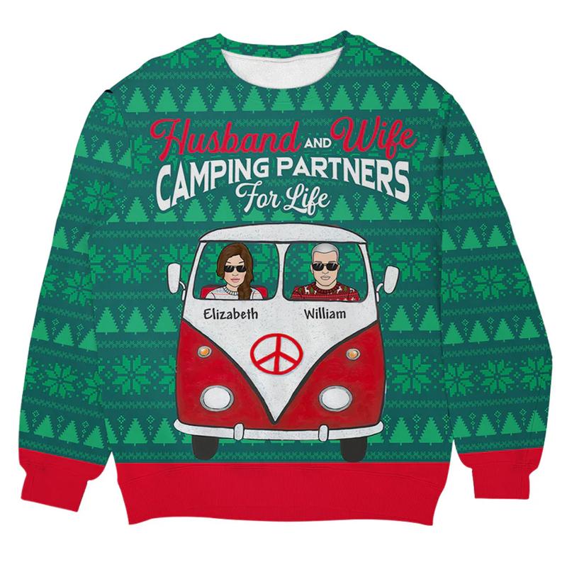 2026 New Funny Custom Face Ugly Christmas Sweater Personality Holiday Xmas 3D Printed Sweatshirts Casual Oversized Unisex Tops