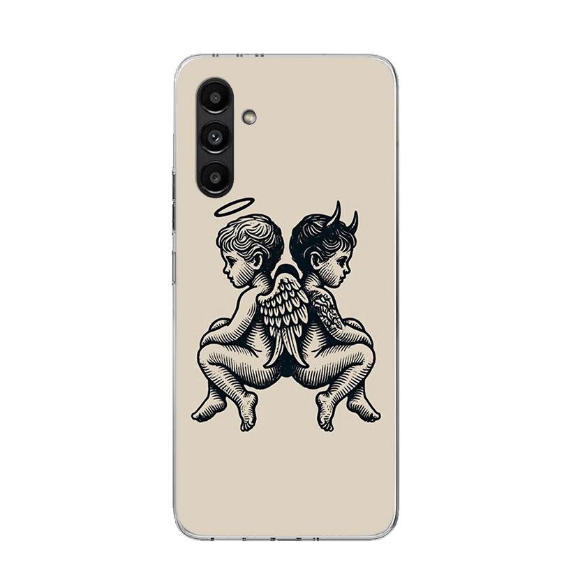 

Angel Wings Devil Bad Phone Case For Samsung Galaxy A17 A16 A14 A15 A13 A57 A56 A54 A55 A53 A37 A36 A34 A35 A33 A26 A24 A25 A23 Samsung A53
