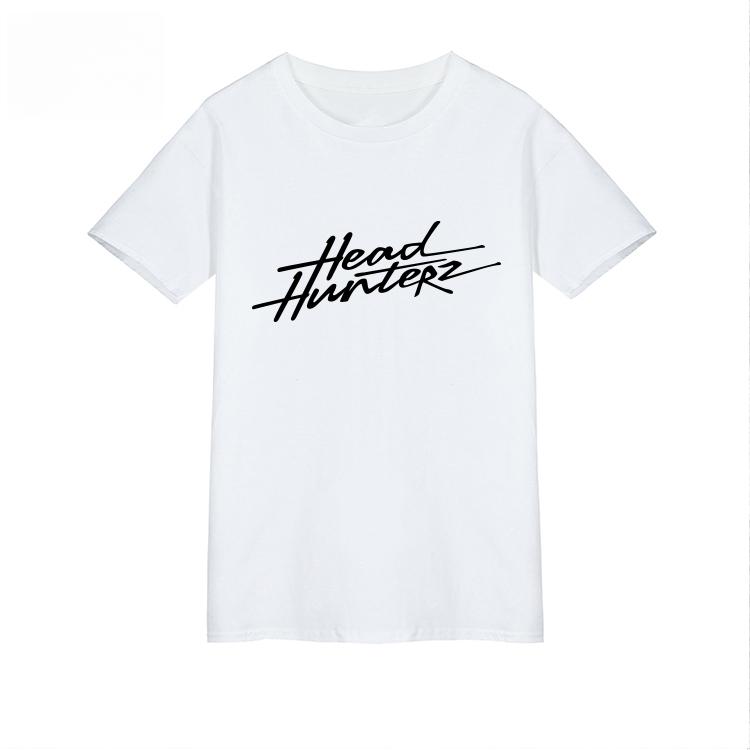 

2025 Новинка Headhunterz Hardstyle Dj Электронная графическая футболка с принтом Мужская и женская футболка с коротким рукавом Уличная одежда Harajuku XXXXXL