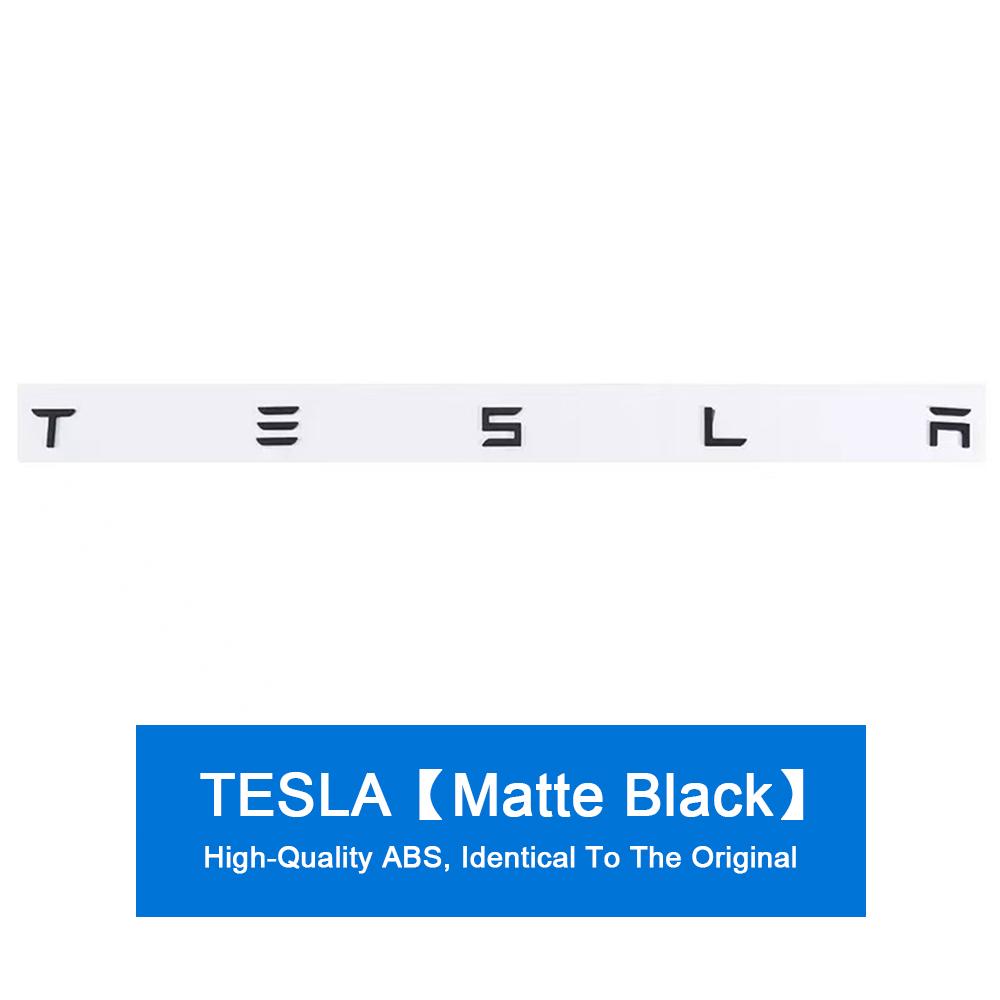 

Metal Car Front Hood Rear Trunk Badge Sticker Decoration for Tesla Model 3 S X Y Roadster Auto Emblem Exterior Decal Accessories