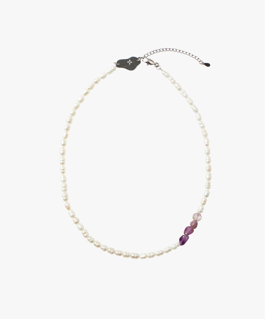 Riomeu Birthstone Necklace : Radiant035