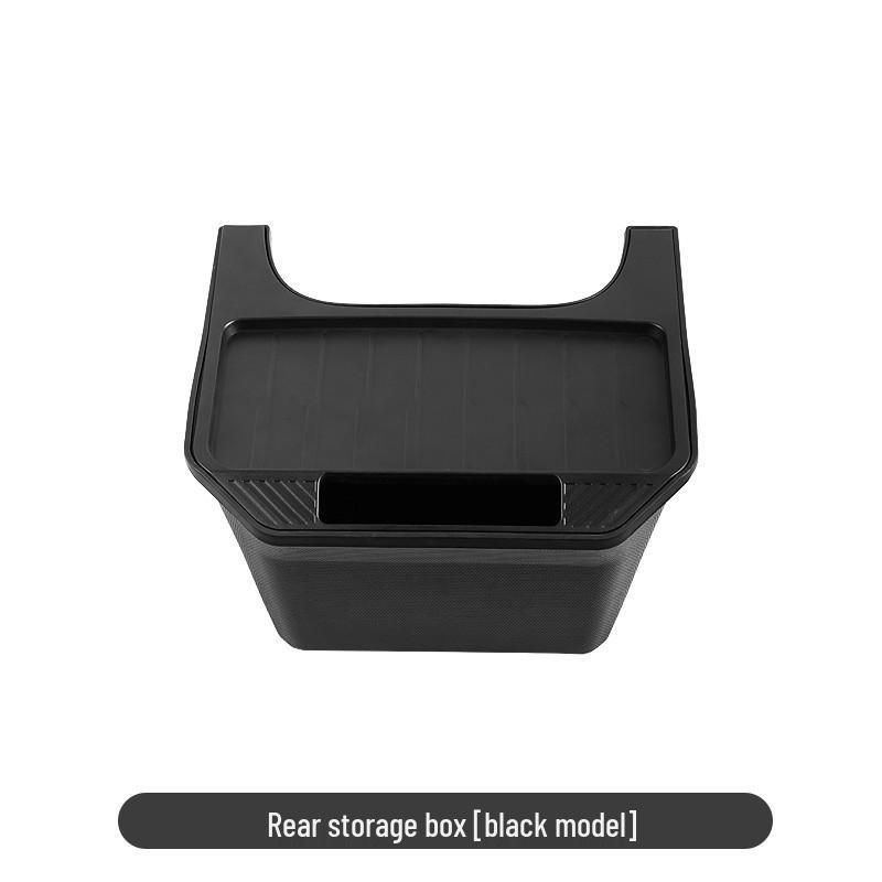 Rear Row Storage Organizer & Trash Can for Tesla Model Y Accessories