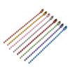 10/20pcs Colorful Ball Bead Chains Fits Key Chain Hand Tag Connector For DIY Bracelet Jewelry Making Accessorise Length 10CM