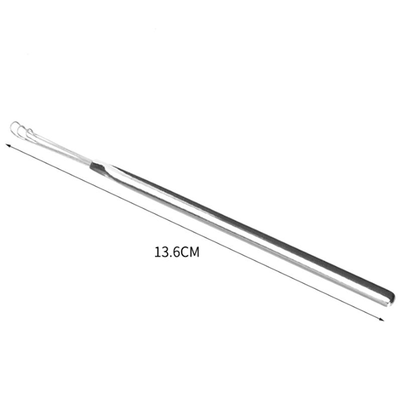 Stahl Dig Ohrkürette Werkzeuge Graben Ohrlöffel Reiniger Ohrlöffel Ohrreinigungswerkzeug