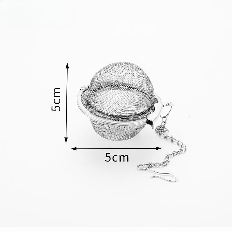Stainless Steel Tea Ball Mesh Tea Infuser StrainersPremium Tea Filter Tea Interval Diffuser for Loose Leaf Tea