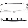Universal Anti Glare Wide Angle Panoramic Rearview Mirror Clip On Eliminates Car Blind Spots for SUV Truck Vehicle
