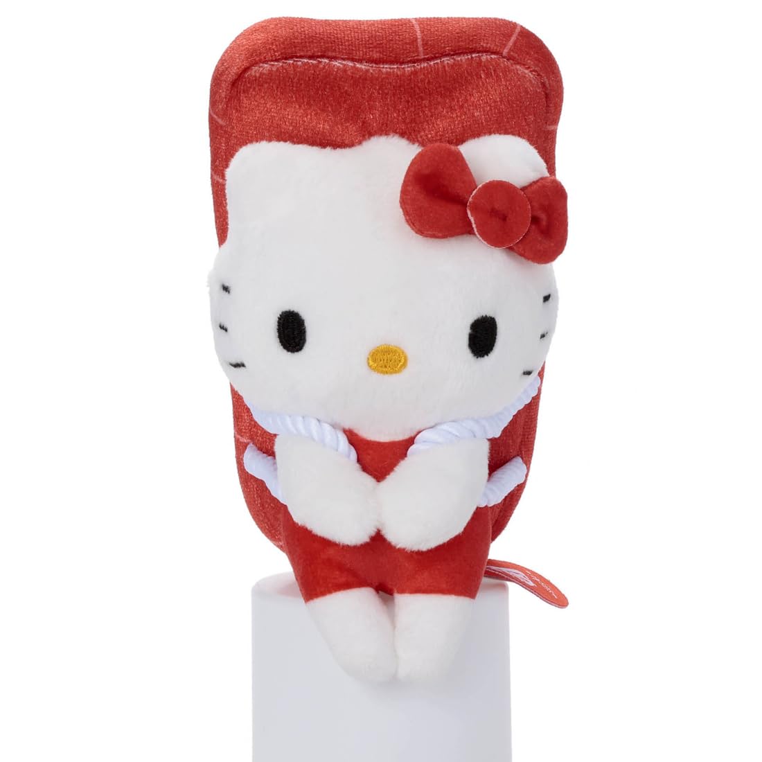 

TAKARATOMY Sanrio Characters Sushi Hello Kitty Plush Approximately 13cm Tall A.R.T.S Chokkori-san Toy,