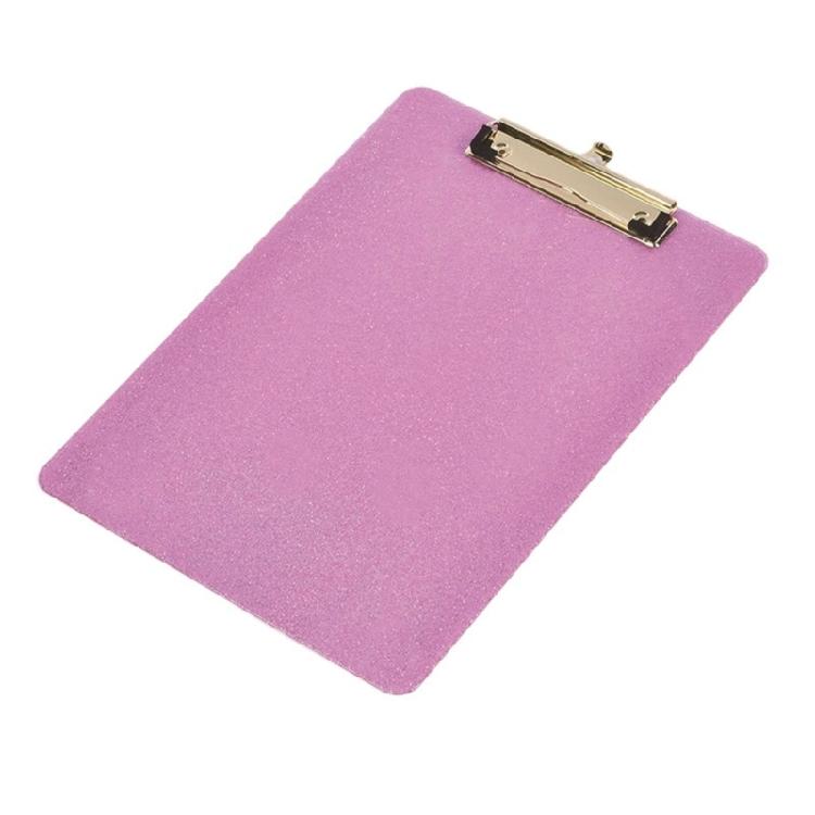 A4 Writing Board Glitter Clipboard Hanging Clipboard Document Clipboard Acrylic Clipboards for Office School