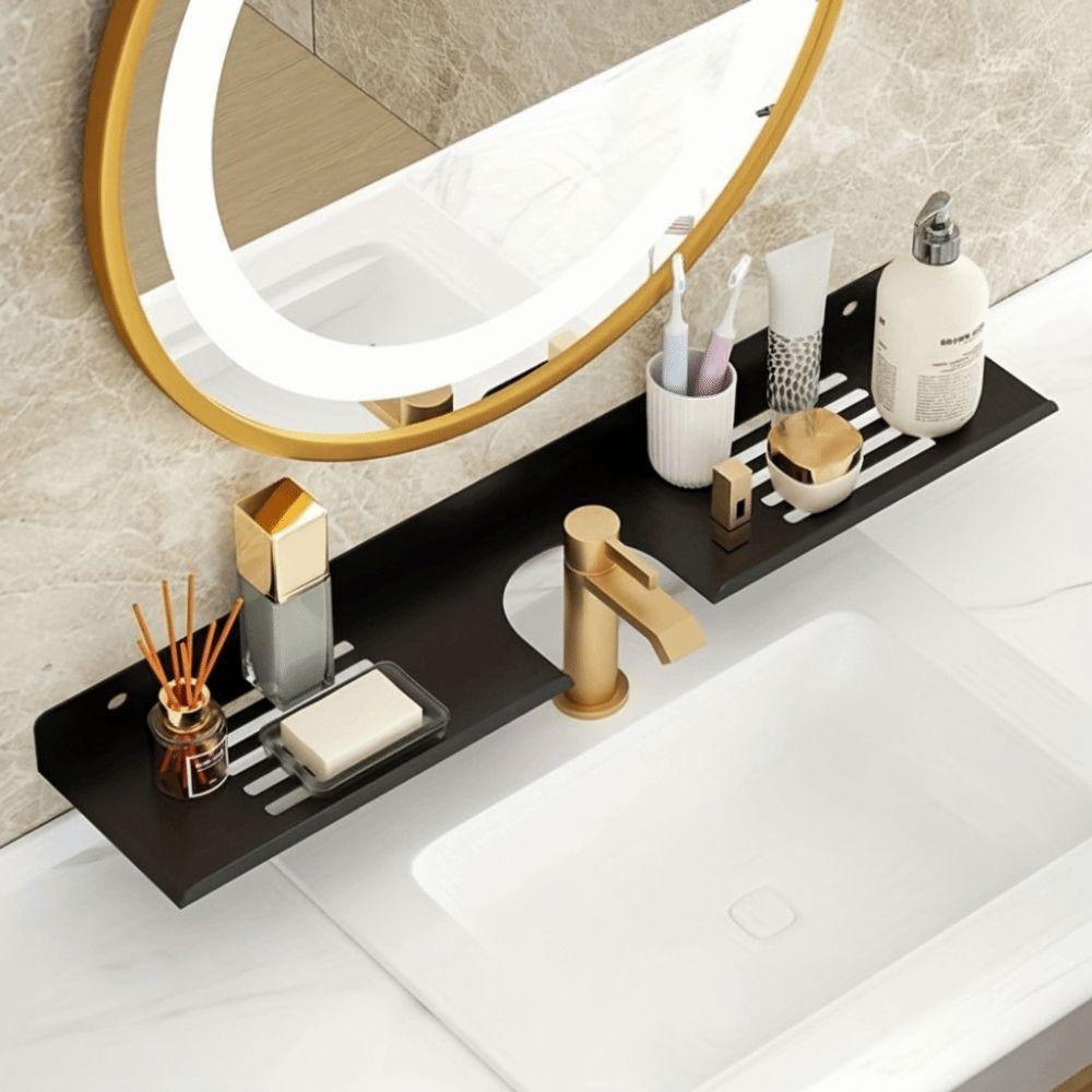 Moisture-proof Bathroom Shelves Rustproof Organizer Rack Shower Storage Rack College Dorm