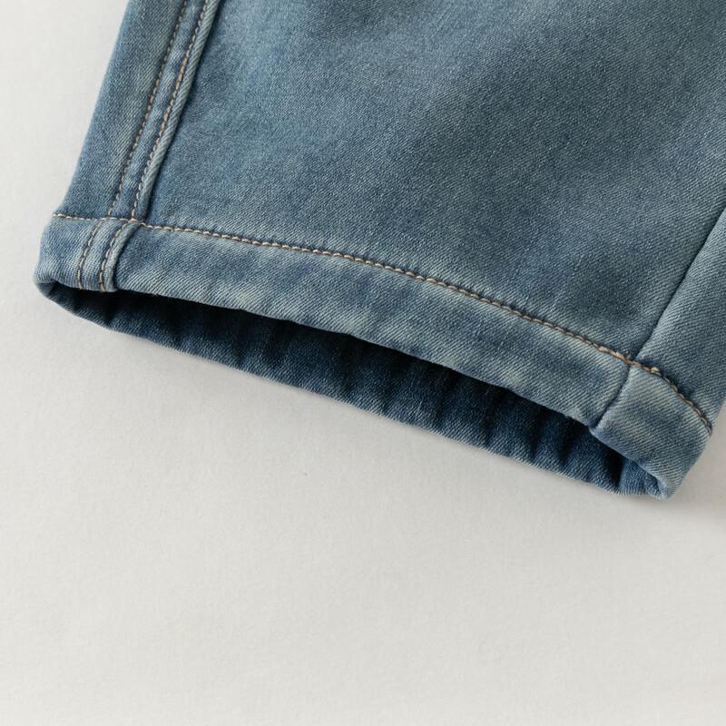 DaveBella Boys' Washed Denim Casual Pants